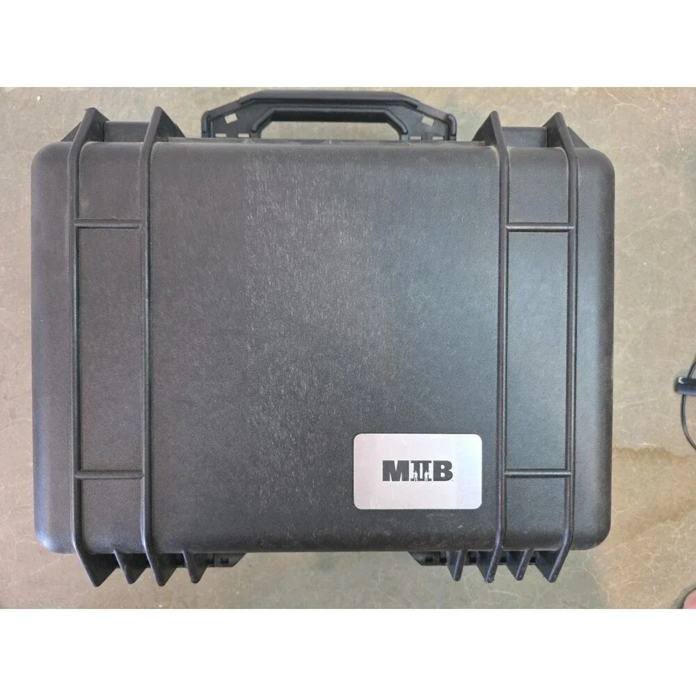 Pelican 1450 Black Hard Case Protector Waterproof, With MIIB logo